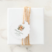 Christmas Gingerbread Baby Shower Favor Tag  Geschenkanhänger (Beispiel)