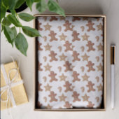 Christmas Gingerbread Cookie Pattern Seidenpapier