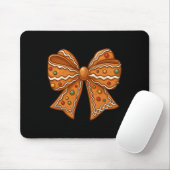 Christmas Gingerbread Coquette Bow Xmas For Men Wo Mousepad (Mit Mouse)
