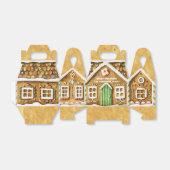 Christmas Gingerbread House Geschenkschachtel (Ungefaltet)