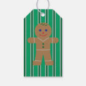 Christmas Gingerbread Man Geschenkanhänger (Rückseite)
