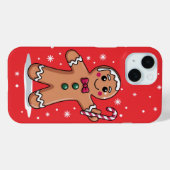 Christmas Gingerbread Man iPhone / iPad Gehäuse Case-Mate iPhone Hülle (Rückseite (Horizontal))
