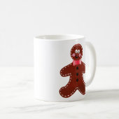 Christmas Gingerbread Man Kaffeetasse (VorderseiteRechts)