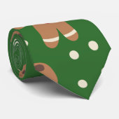 Christmas Gingerbread Man Pattern Krawatte (Gerollt)