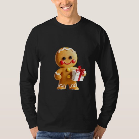 Christmas gingerbread man T-Shirt (Vorderseite)