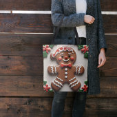 Christmas Gingerbread Man Tasche
