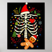 Christmas Gingerbread Pregnancy Announcement Mommy Poster (Vorne)