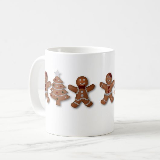CHRISTMAS GINGERBREAD TASSE (Vorderseite Links)