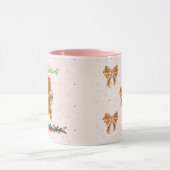 Christmas Gingerbread Woman Tasse (Zentrum)