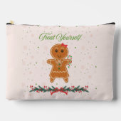 Christmas Gingerbread Woman Zubehörtasche (Vorderseite)