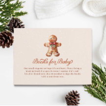 Christmas Gingerbrei Man Books for Baby