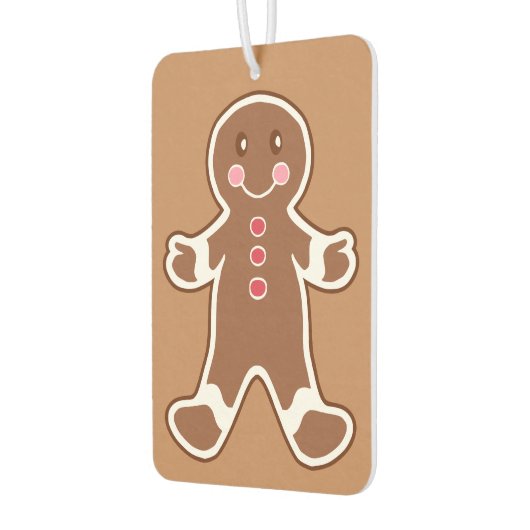 Christmas Gingerbrett Air Freshener Autolufterfrischer (Links)