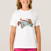 Christmas Gingerbrett Angel T-Shirt (Vorderseite)