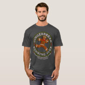 Christmas Gingerbrett Running Club T-Shirt (Vorne ganz)