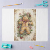 Christmas Gingerman Seidenpapier (Basteln)