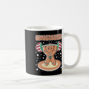 Christmas Gingershred Funny Gingerbread Man Gym Bo Kaffeetasse
