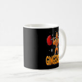 Christmas Gingershred Gym Bodybuilding Funny Ginge Kaffeetasse (VorderseiteRechts)