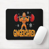 Christmas Gingershred Gym Bodybuilding Funny Ginge Mousepad (Mit Mouse)