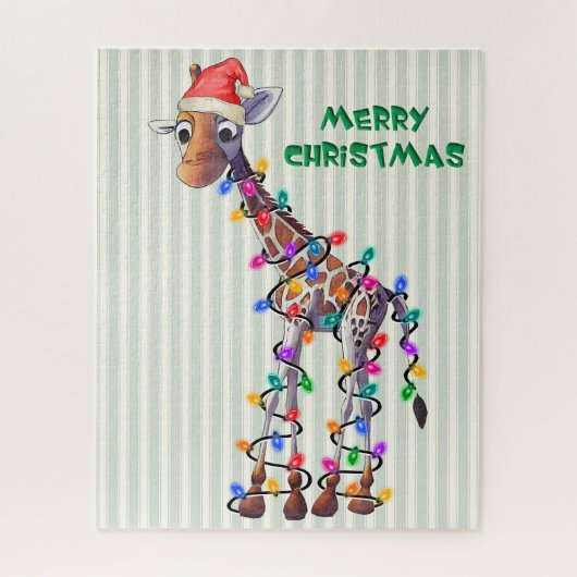 Christmas Giraffe Puzzle (Vertikal)