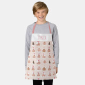 Christmas Girl Apron Baking & Cooking Christmas Schürze (Getragen)