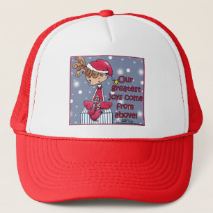 Christmas Girl-Joy von oben Truckerkappe