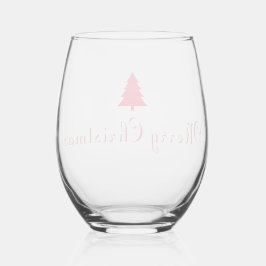 Christmas glass weinglas ohne stiel