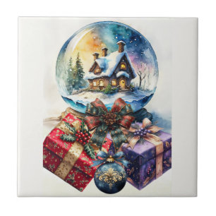 CHRISTMAS GLOBE GIFTS AND ORNAMENT FLIESE