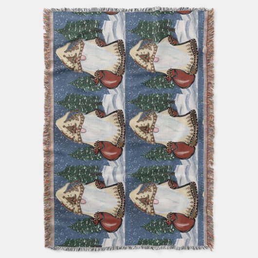 CHRISTMAS GNOME DECKE (Vorderseite Vertikal)