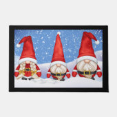 Christmas Gnome Door Mat Fußmatte (Vorderseite)