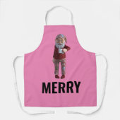 CHRISTMAS GNOME ELF MERRY SCHÜRZE (Vorderseite)