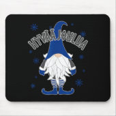 Christmas Gnome finnische skandinavische Tomate Fi Mousepad (Vorne)