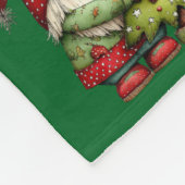 Christmas gnome fleecedecke (Ecke)