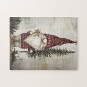 Christmas Gnome for the Holidays Puzzle (Horizontal)