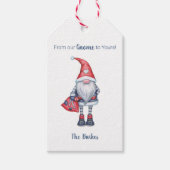 Christmas Gnome Gift Tag Geschenkanhänger (Vorderseite)