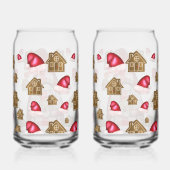 Christmas Gnome Holding Gingerbread Men, Festive Dosenglas (Rechts)