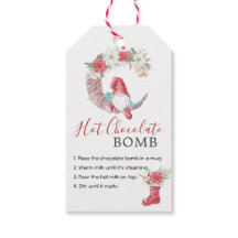 Christmas Gnome Hot Schokolade Bombe bearbeitet