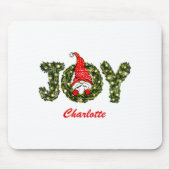 Christmas Gnome Joy Red Green White  Mousepad (Vorne)