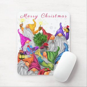 Christmas Gnome Mouse Pad Mousepad