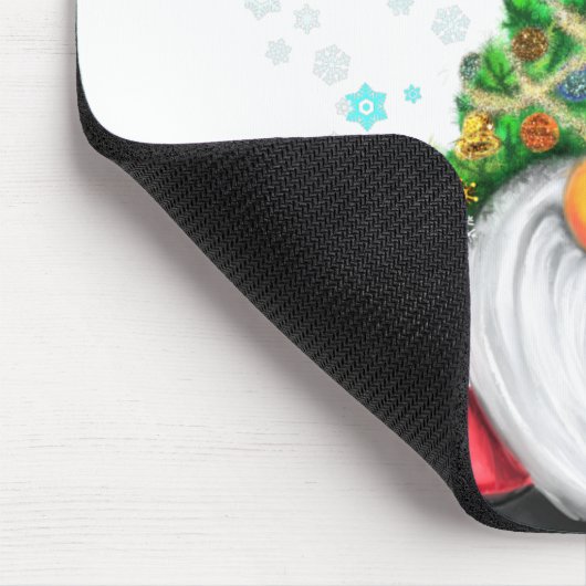 Christmas Gnome Mouse Pad Mousepad (Ecke)
