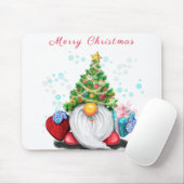 Christmas Gnome Mouse Pad Mousepad (Mit Mouse)