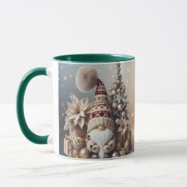Christmas Gnome Mug Holiday Gift Cozy Winter Tasse