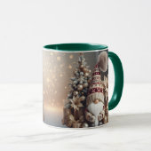 Christmas Gnome Mug Holiday Gift Cozy Winter Tasse (VorderseiteRechts)