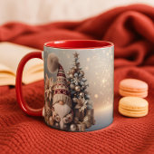 Christmas Gnome Mug Holiday Gift Cozy Winter Tasse