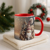 Christmas Gnome Mug Holiday Gift Cozy Winter Tasse