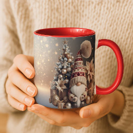 Christmas Gnome Mug Holiday Gift Cozy Winter Tasse