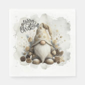 Christmas Gnome Napkins Serviette (Vorderseite)