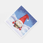 Christmas Gnome Paper Napkins Serviette (Ecke)