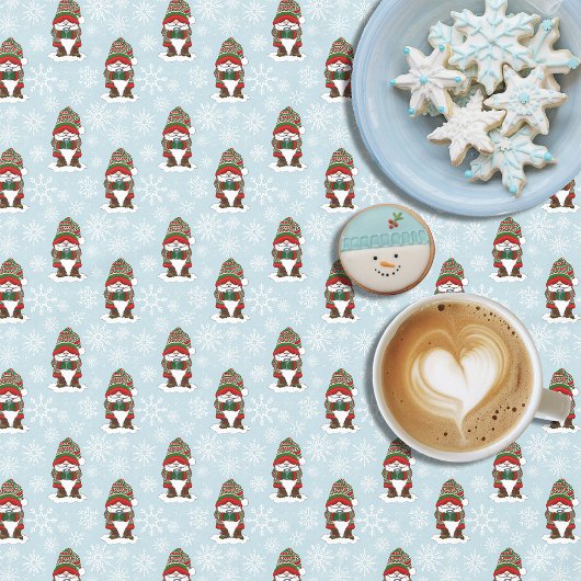 Christmas Gnome Red Green Niedlich Tischdecke
