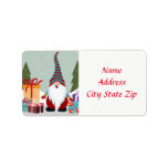 ***CHRISTMAS GNOME** Rücksendeadresse-Label Adressaufkleber<br><div class="desc">VIELEN DANK,  DASS SIE VON EINER MEINER ACHT GESCHÄFTE GESCHAFFEN HABEN.</div>