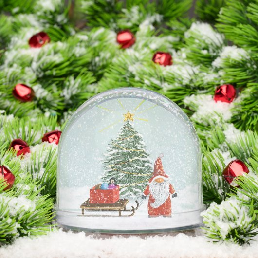 Christmas Gnome Schneekugeln (Weihnachten)